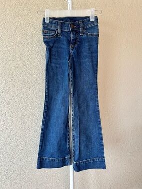 Girls Wrangler trouser style jeans size 6 slim in VEUC